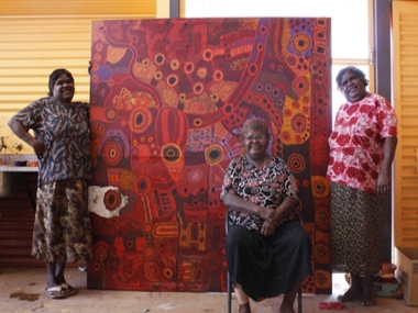 APY LANDS PROJECT INVOLVES YOUNG & OLD