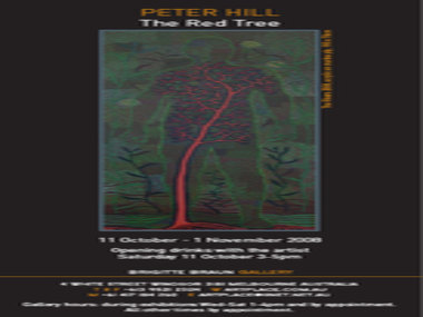 The Red Tree - An exhibition of paintings by Peter Hill